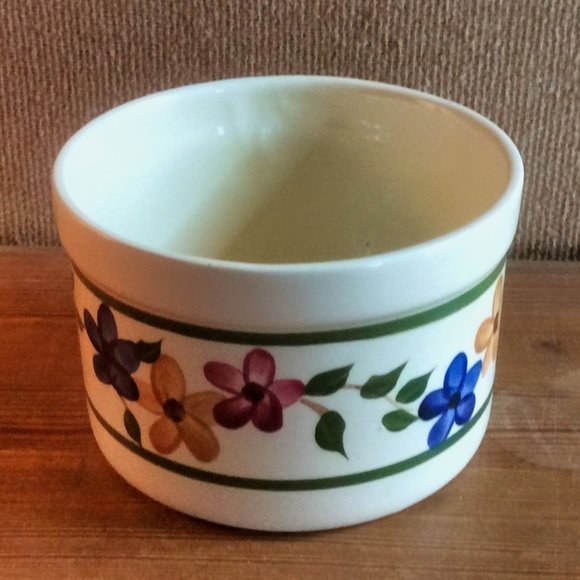Alpine Pottery Floral Design Roseville Crock - Picture 3 of 6